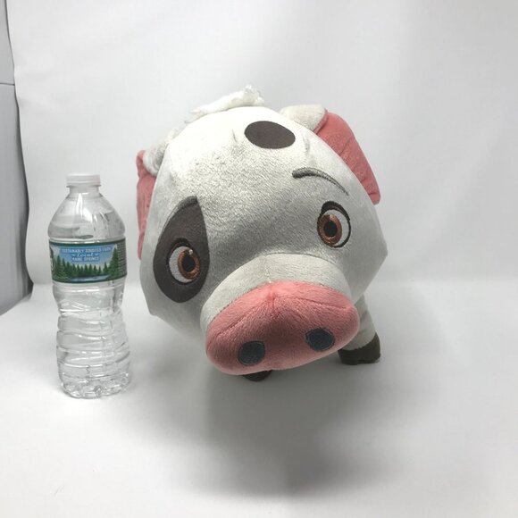 Large Disney Moana Movie Pua White Brown Pig Plush Stuffed Soft Animal Toy 16" - Picture 5 of 6